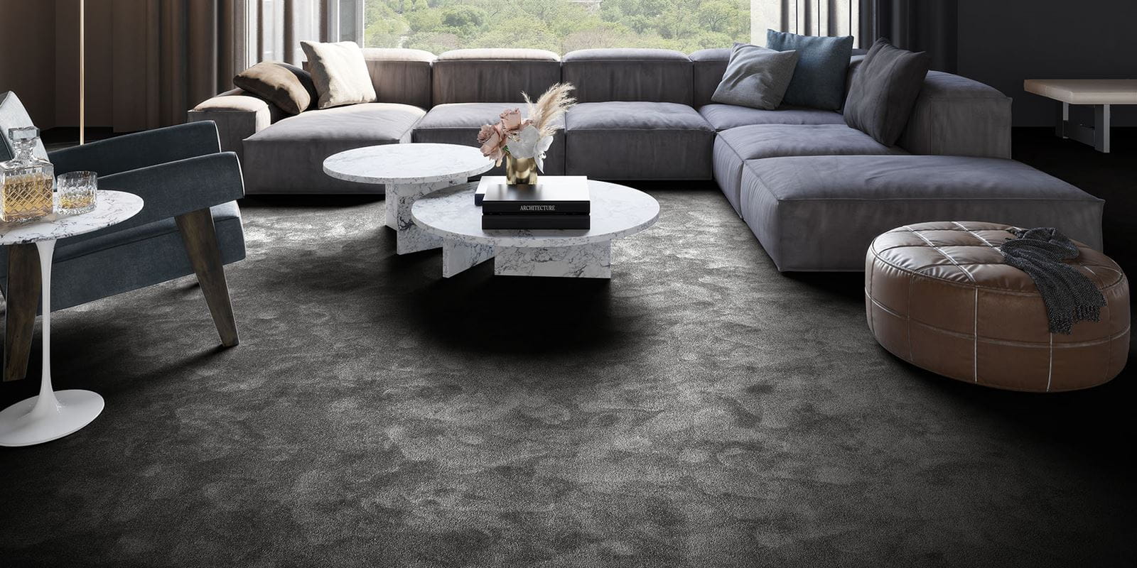 iSENSE® Carpet - Obsession 99 - Raven - Bed